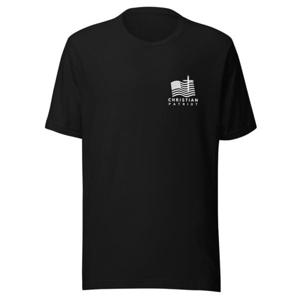 Christian Patriot logo t-shirt black