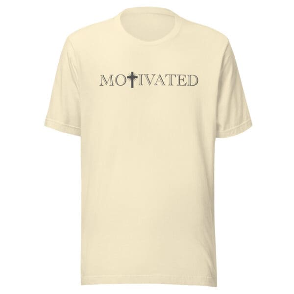 Christian T-Shirt Motivated Natural